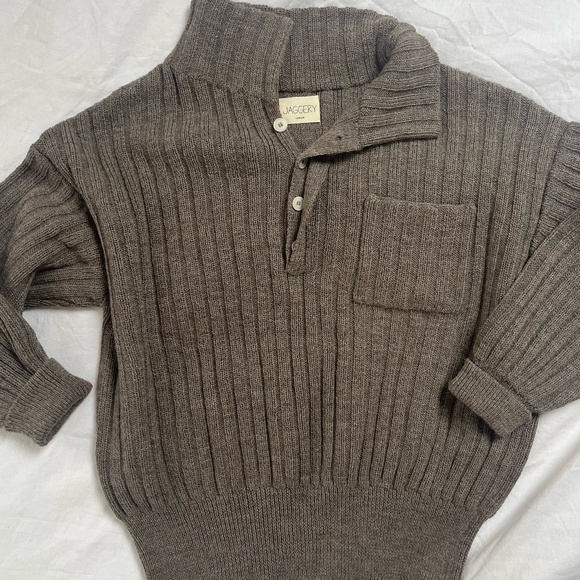 Jaggery London Lenny Rib jumper - Picture 1 of 3